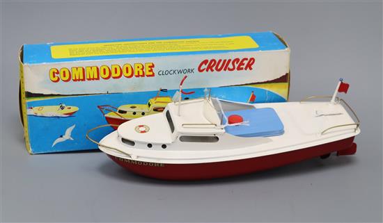 A Sutcliffe Commodore Cruiser model, boxed